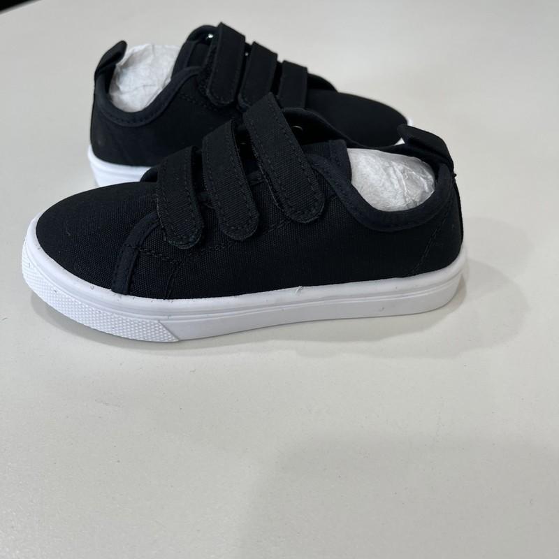 Fabkids Multi-Strap Sneaker Black 9
