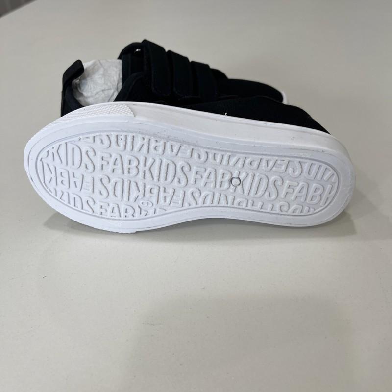Fabkids Multi-Strap Sneaker Black 9