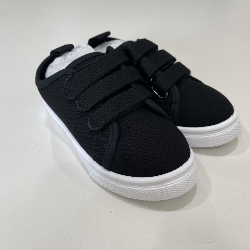 Fabkids Multi-Strap Sneaker Black 9