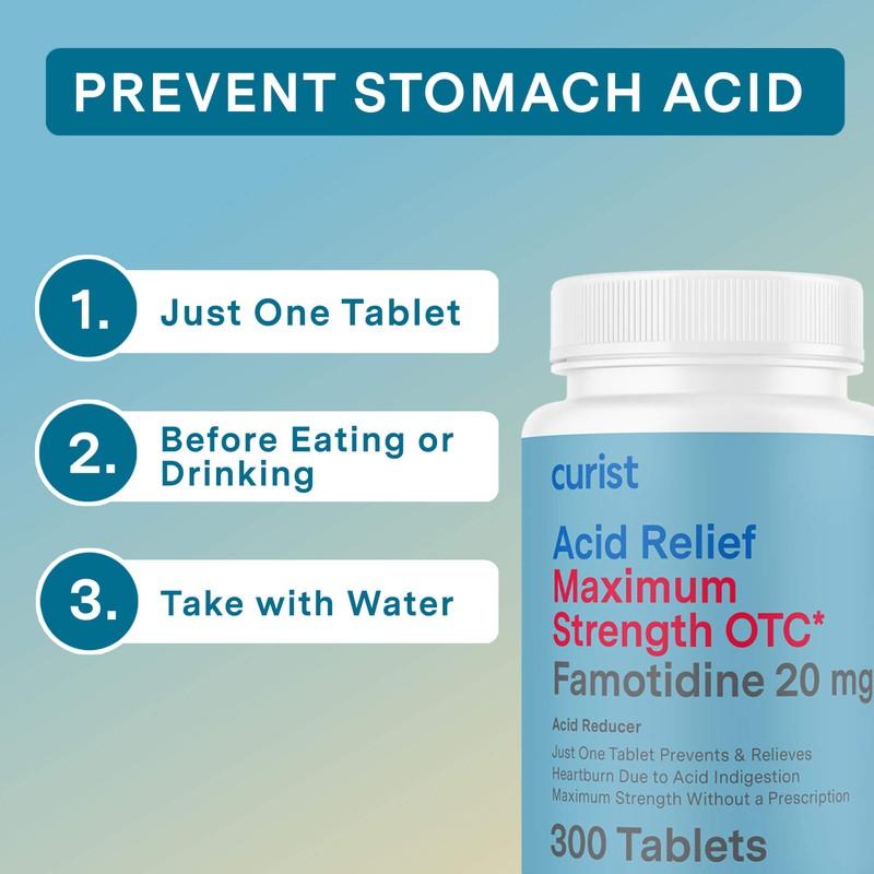 Famotidine 20 Mg 300 Tablets Bulk Famotidine 20mg Acid Relief