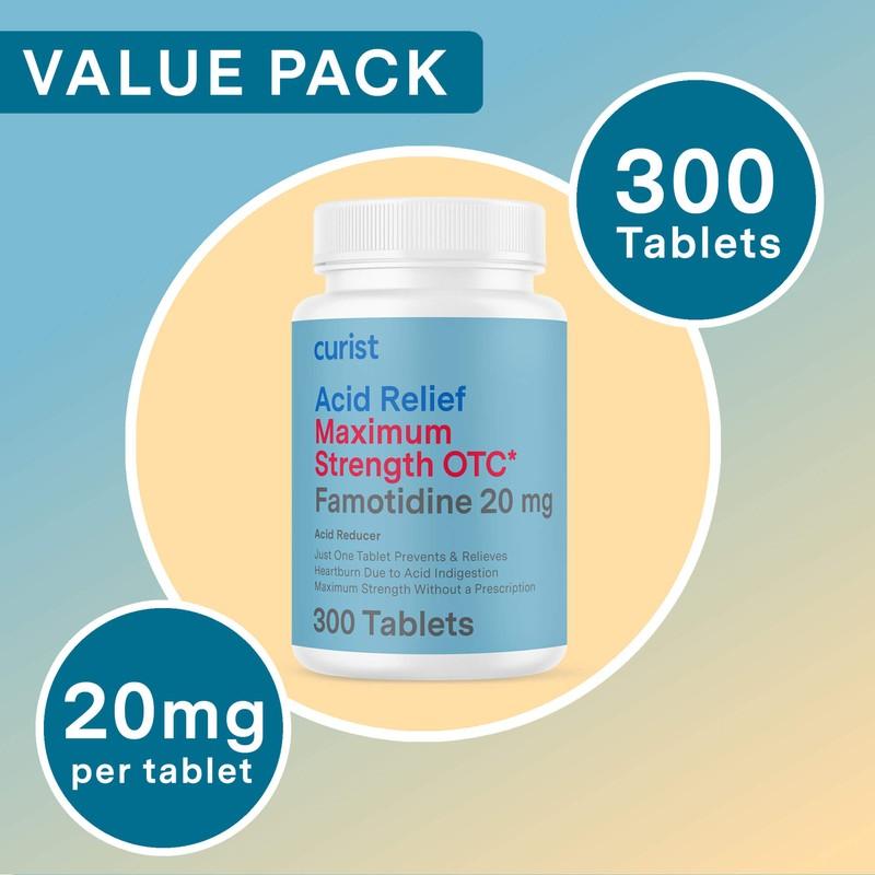 Famotidine 20 Mg 300 Tablets Bulk Famotidine 20mg Acid Relief