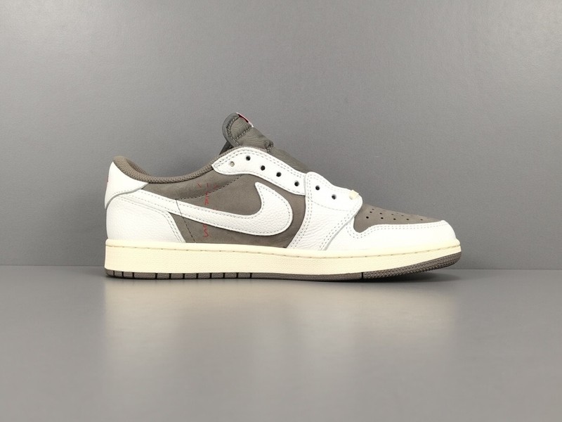 Fashion AJ1 Retro Low Travis Sc0tt Reverse Mocha Unisex Sneakers