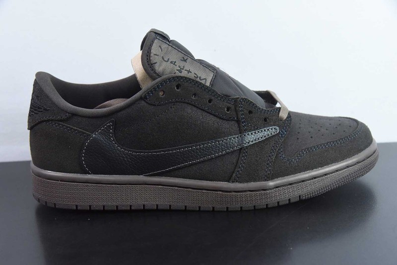 Fashion AJ1 Retro Low Travis Sc0tt Velvet Brown DM7866-202 Unisex Sneakers