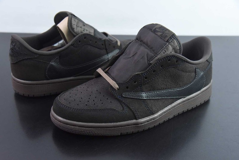 Fashion AJ1 Retro Low Travis Sc0tt Velvet Brown DM7866-202 Unisex Sneakers