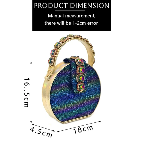 Fashion Shoes And Bag High Heels 7 CM Italian Women Luxury Shoes Rhinestones Set