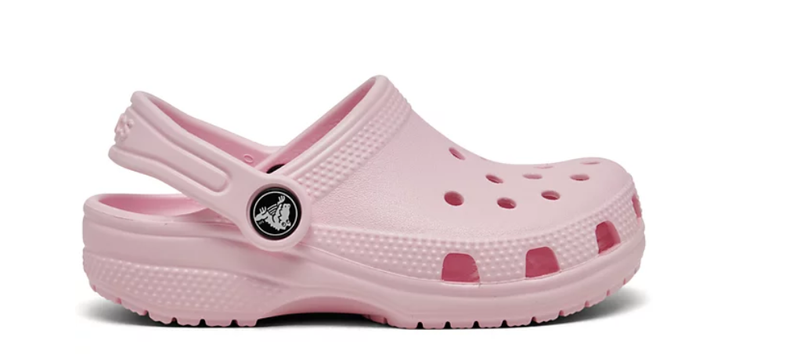 Fast Ship (3-5 Days) Crocs Toddler Girls Classic Clog Sandals Pink Milk