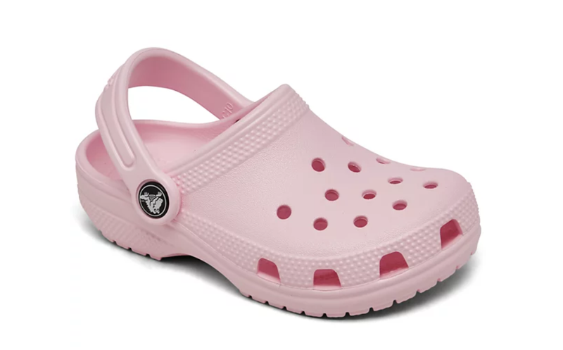 Fast Ship (3-5 days) Crocs Toddler Girls Classic Clog Sandals Pink Milk