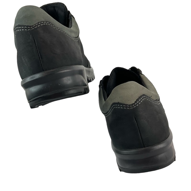 Finn Comfort Shoes Mens Sz 8.5 Black Murnau Waterproof Oxford 03813 Leather $340