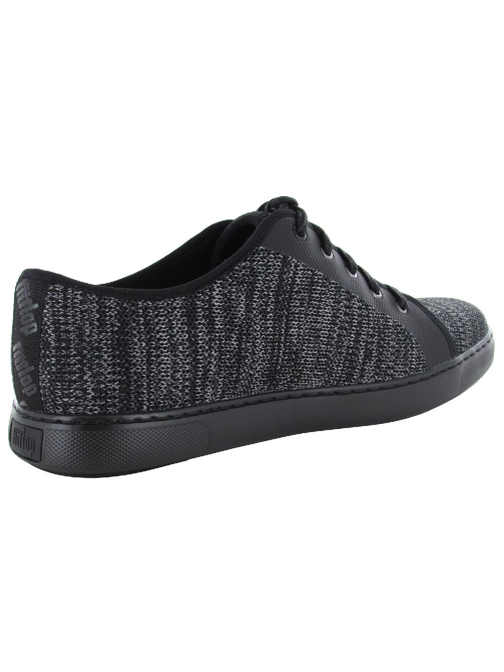 Fitflop Christopher Black Knit Lightweight Mens Sneaker Shoes N32-001 Sz 11 EUC