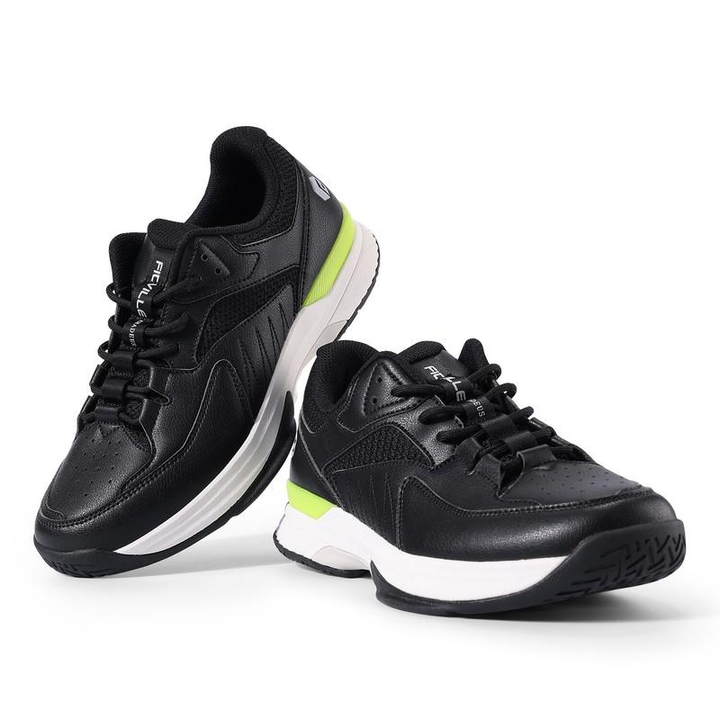 FitVille Wide Pickleball Shoes Mens All Court Tennis Shoes For Plantar Fasciitis