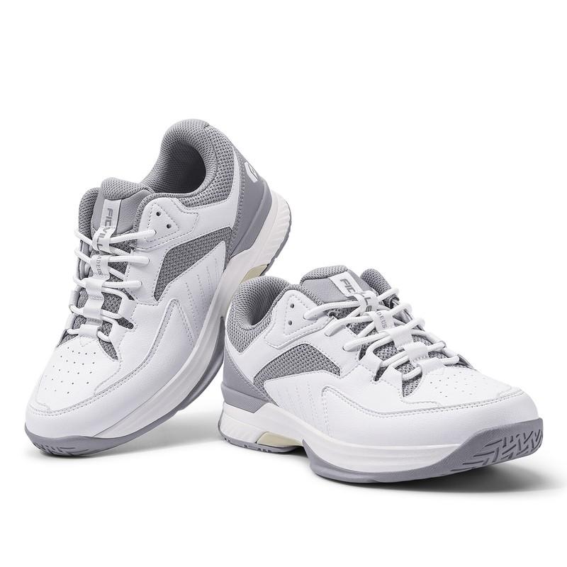 FitVille Wide Pickleball Shoes Mens All Court Tennis Shoes For Plantar Fasciitis