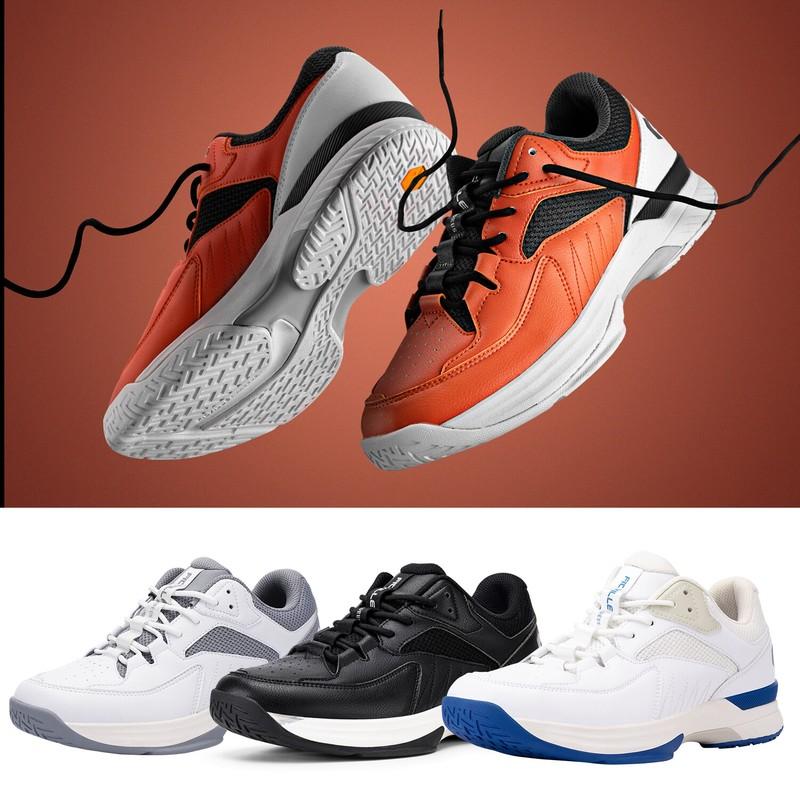 FitVille Wide Pickleball Shoes Mens All Court Tennis Shoes for Plantar Fasciitis