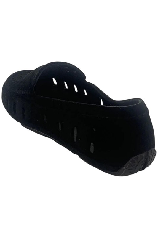 Floafers Toddler's Boy Prodigy Driver Faux Suede Loafers Black
