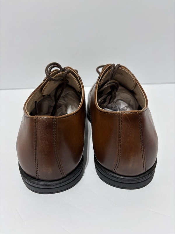 Florsheim Big Kids’ Reveal CP Oxford JR. Cognac Boys’ Size 3.5 M