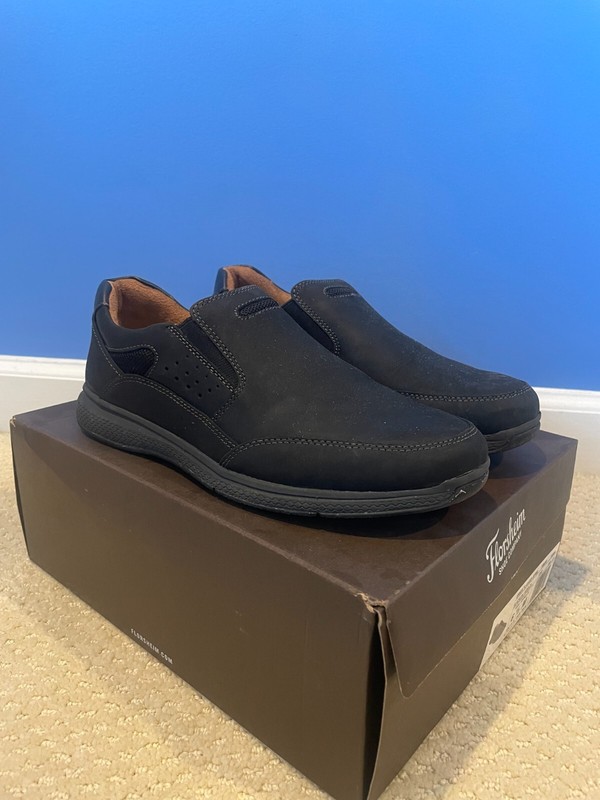 Florsheim Great Lakes Size 6.5 Black Loafers