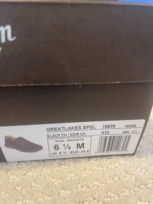 Florsheim Great Lakes Size 6.5 Black Loafers