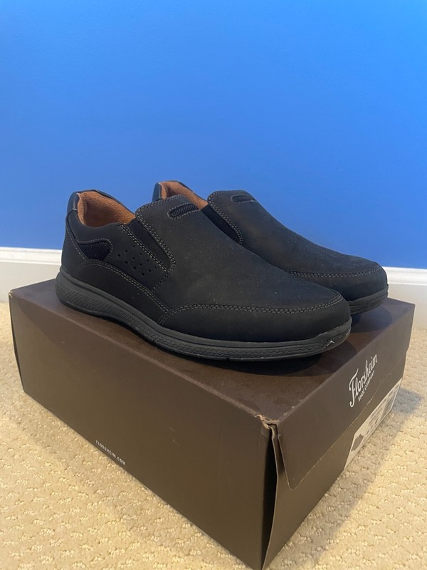 Florsheim great lakes size 6.5 black loafers