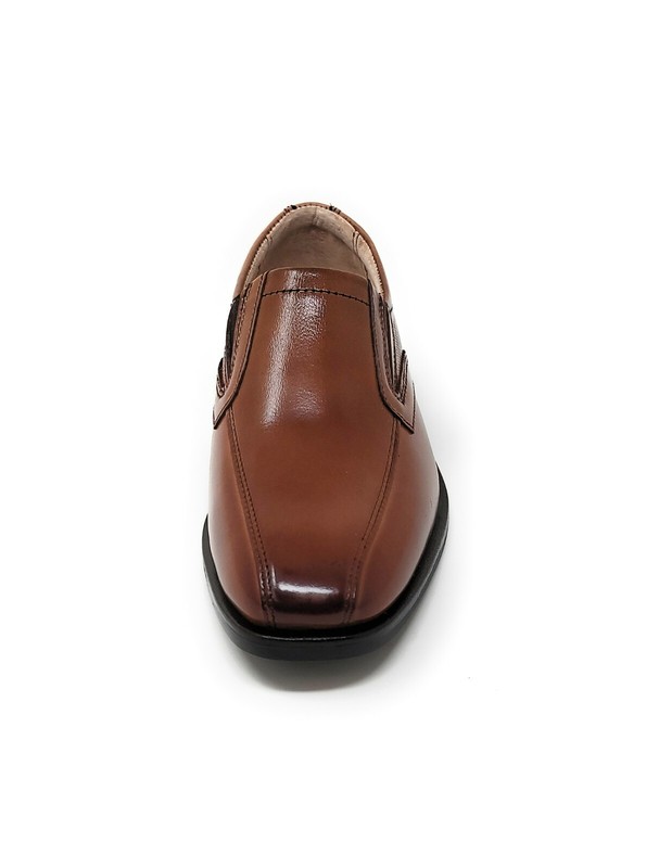 Florsheim Little/Big Kids Postino Bike Toe Slip On Shoes 16638-221M - Cognac