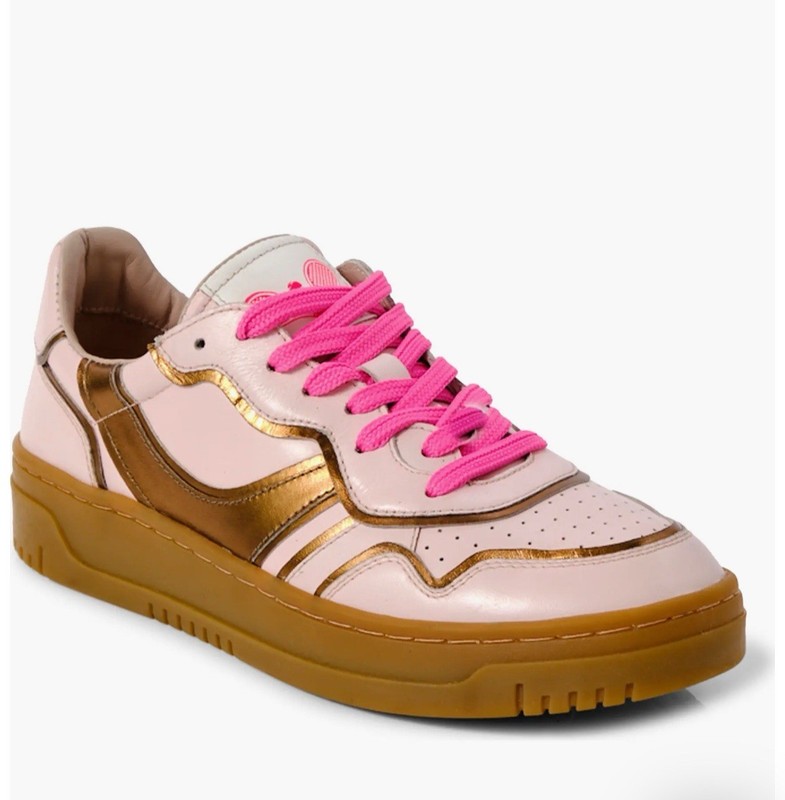 FREE PEOPLE Retro Thirty Love Sneaker Cloud Pink Combo Womens Size 6