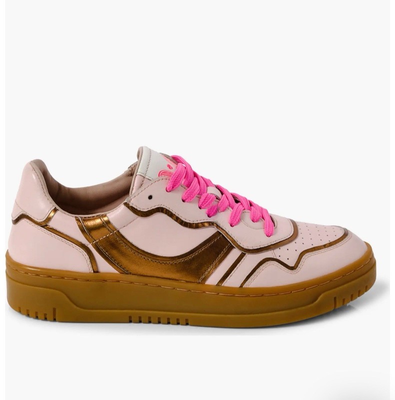 FREE PEOPLE Retro Thirty Love Sneaker Cloud Pink Combo Womens Size 6