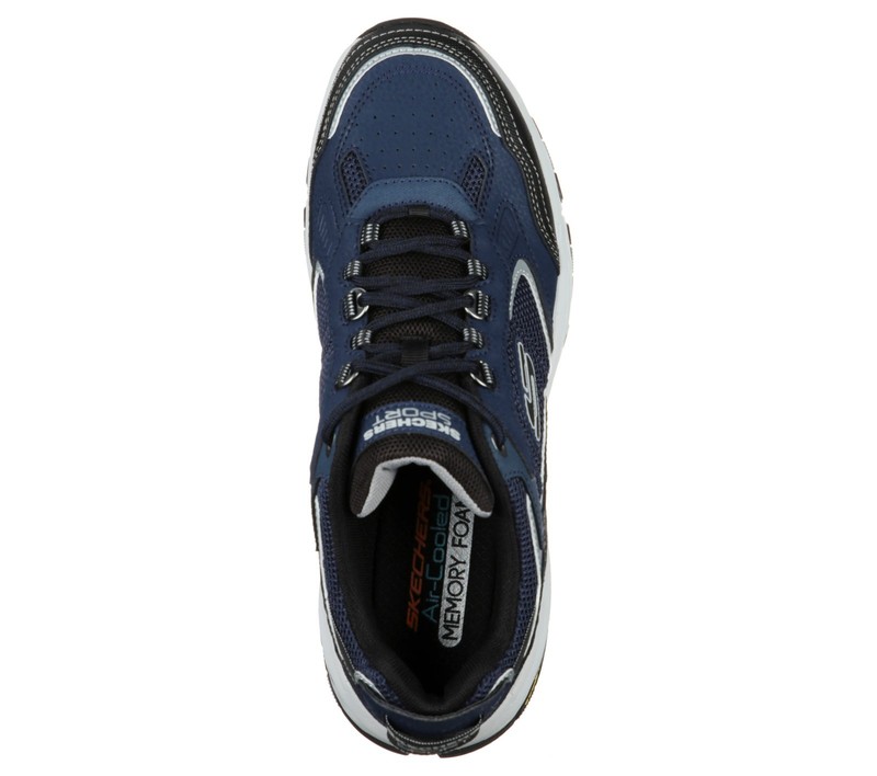 FREESHIP Skechers Men's Navy/Black Vigor 3.0 Sneaker Shoes MEDIUM/WIDE WIDTH
