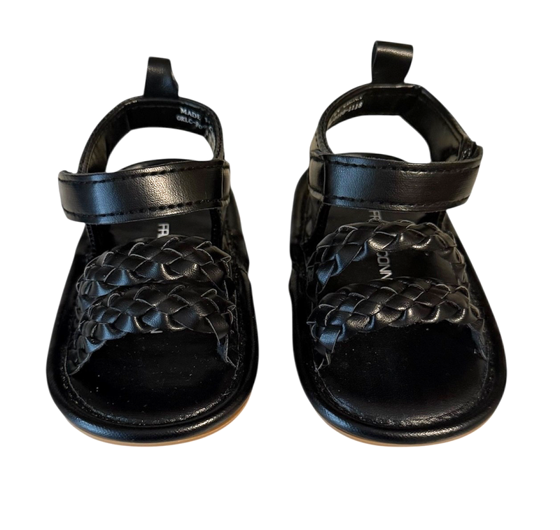 French Connection Baby Boys Sandals Size 3-6 Months Black