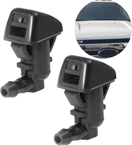Front Windshield Washer Nozzle Sprayer Set Super Duty Replaces For Ford F250