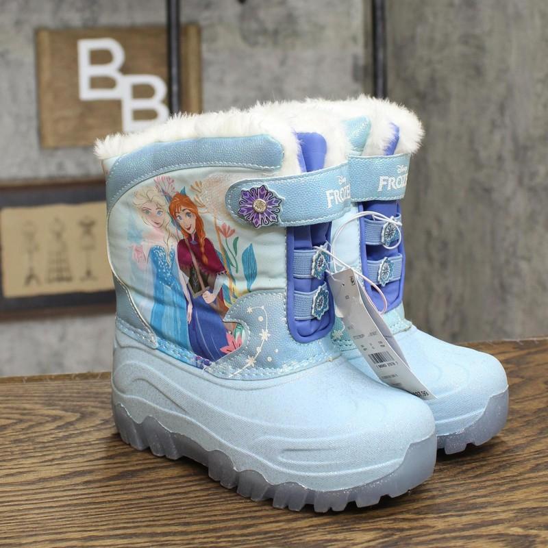 Frozen Toddler Girls Faux Fur Winter Boots 88236653 6T 7T