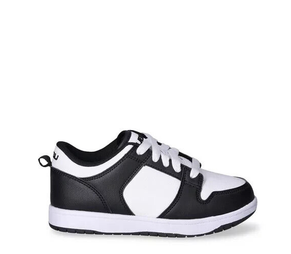 FUBU Boys SIZE 6 Half Court Low Top Sneakers Black/White