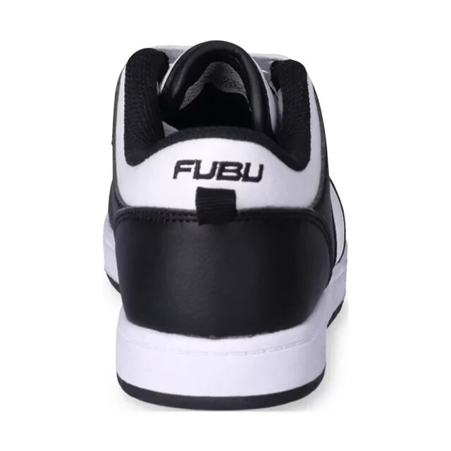 FUBU Boys SIZE 6 Half Court Low Top Sneakers Black/White