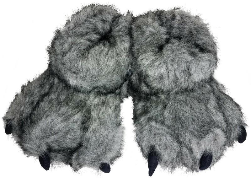 Furry Monster Soft Plush Claw Sleepers Toddler Kids Boys By Cat & Jack M/l 3-10