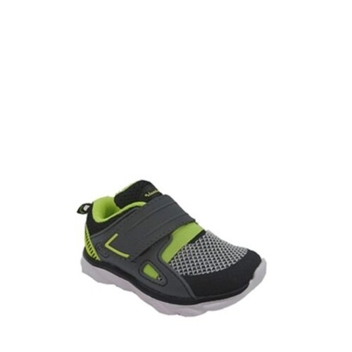 Garanimlas Infant Boys Athletic Cage Shoes Black Gray Lime Size 2 New