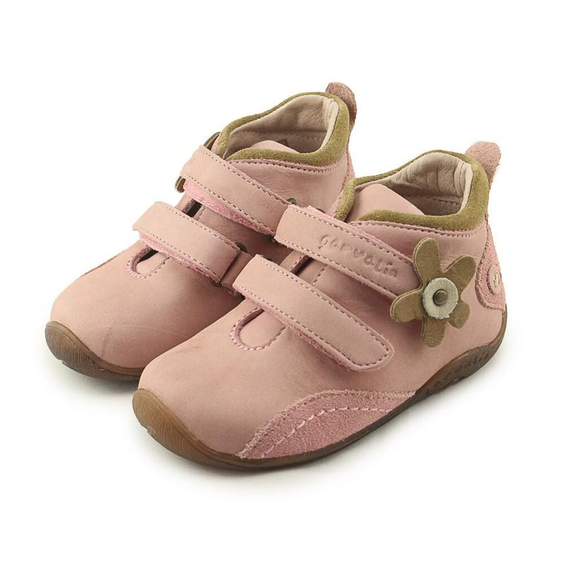 Garvalin Girls Leather Sandals with Orthopedic Support
