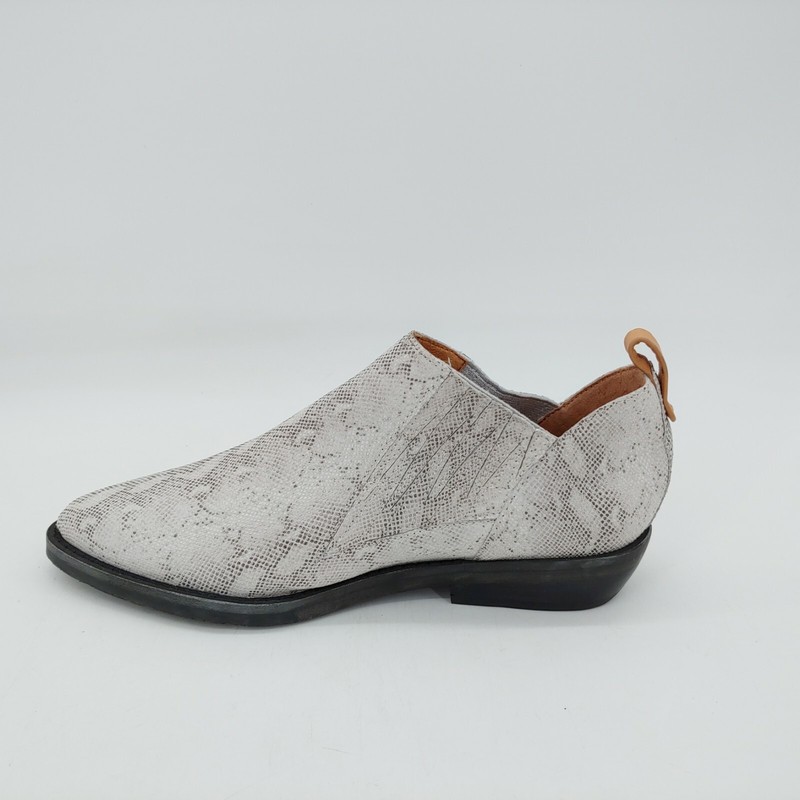 Gentle Souls Womens Neptune Western Leather Ankle Booties Boots White Multi 6M