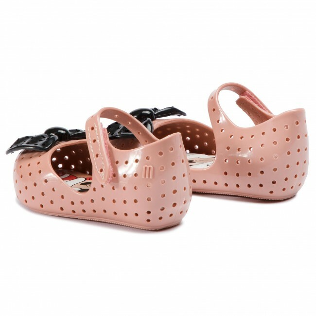 Genuine NEW Mini Melissa FURADINHA + MINNIE In Pink/Black - Toddler Size 5-12