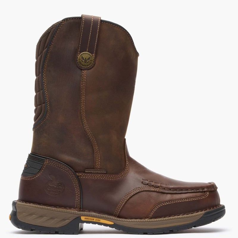 Georgia Boot Athens 360 Waterproof Pull-On Work Boot GB00441 for Men