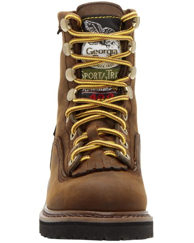 Georgia Boys' Insulated Outdoor Waterproof Lace-Up Boot - G2048_Y