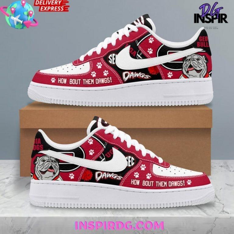 Georgia How Bout Them Dawgs Men Women Sneakers Bulldogs Shoes