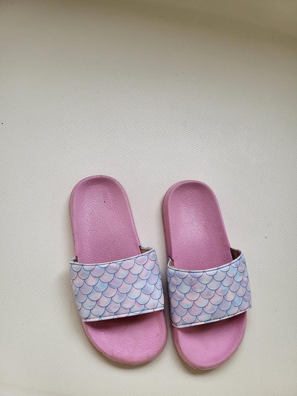 Girl's Little Kid Shoes Size 12.5 Sandals Clippers Flip-Flops Mermaid