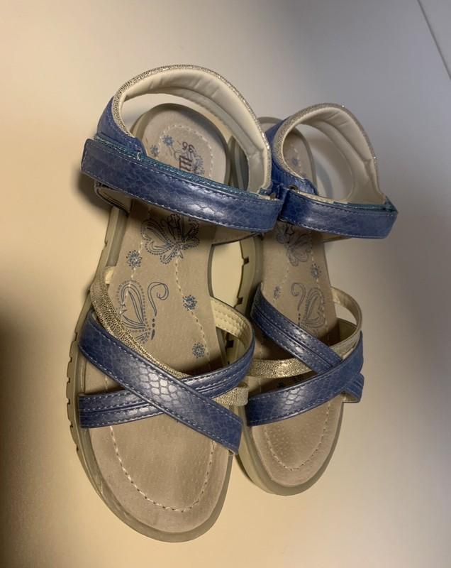 Girl Sandals Blue EU 35 US 4