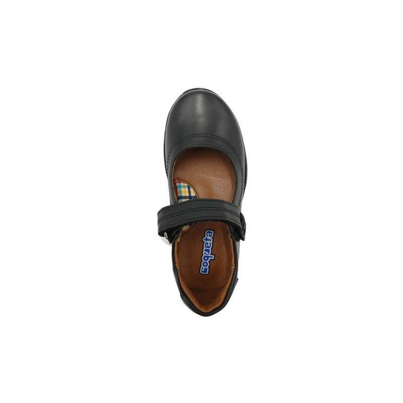 Girls Black Leather School Shoes Sizes 5 5.5 6 6.5 7 8.5 – Comfy Durable