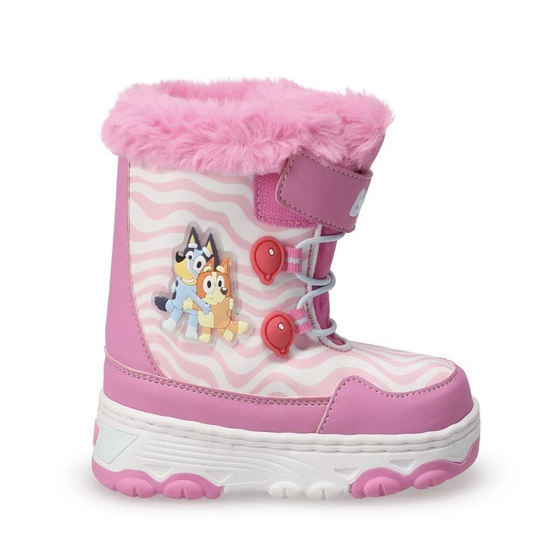 Girls Bluey Snow Boots Kids Size 9