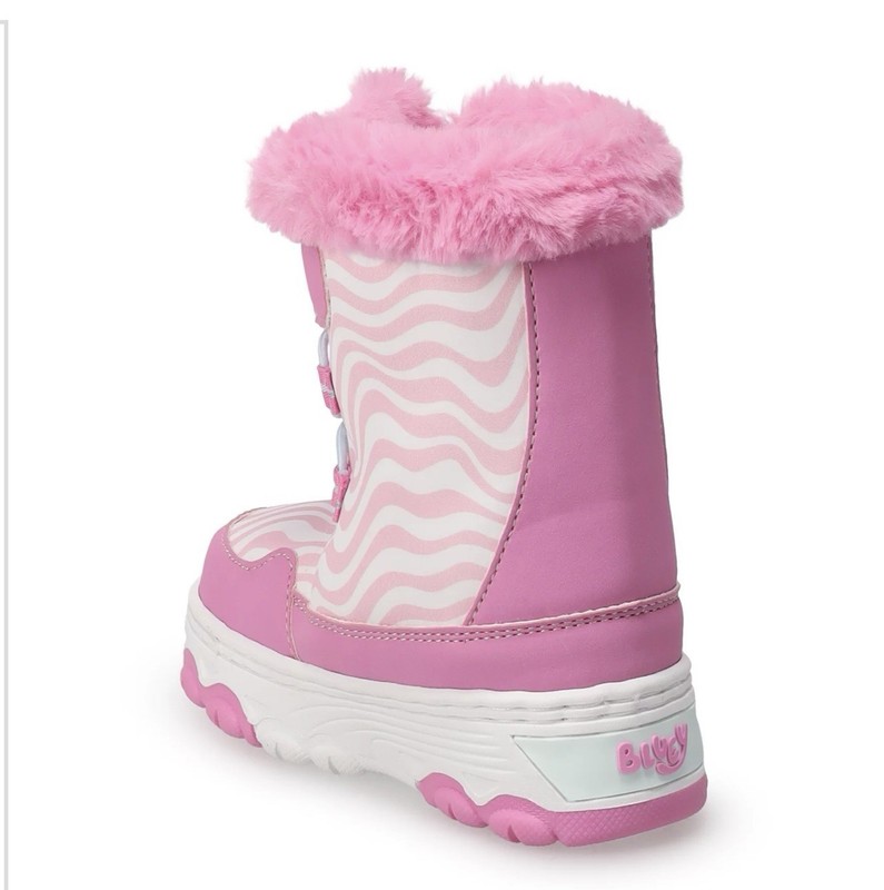 Girls Bluey Snow Boots Kids Size 9
