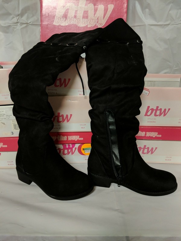 Girls BTW skakira Black Shoes boot Size 1 ~ #62