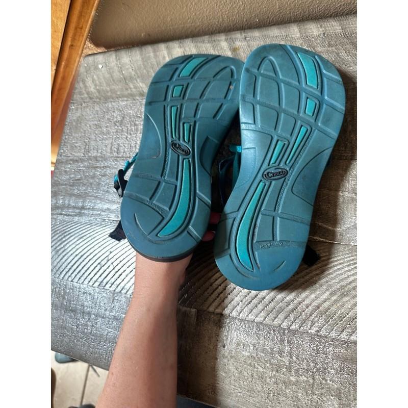 Girls Chaco Sandals Size 8 Blue