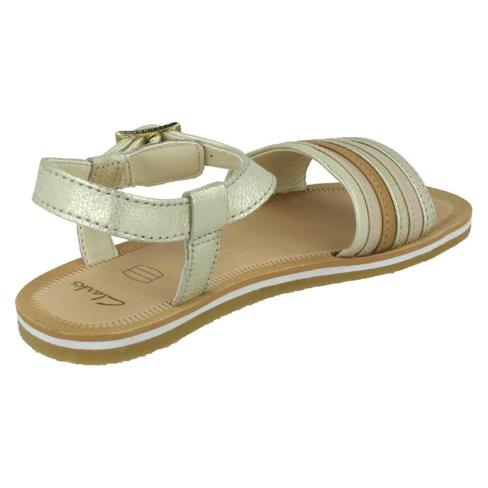 Girls Clarks Finch Falcata Casual Sandals