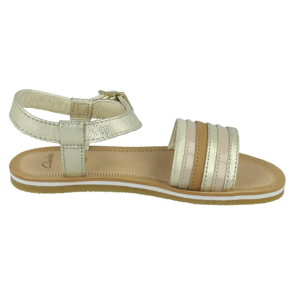 Girls Clarks Finch Falcata Casual Sandals