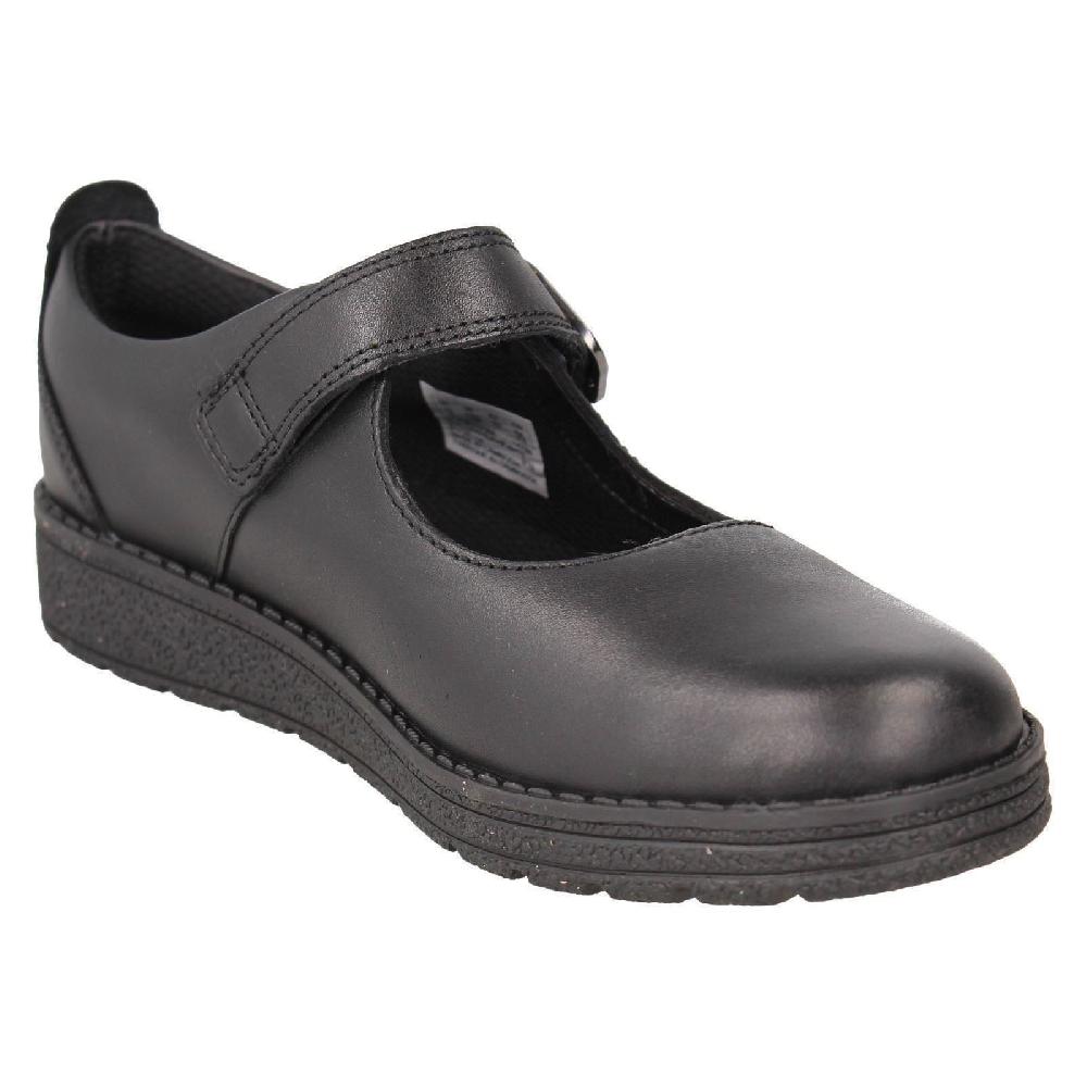 Girls Clarks Formal/School Shoes - Mendip Stitch