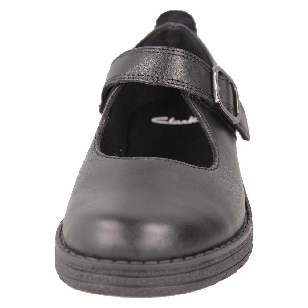 Girls Clarks Formal/School Shoes - Mendip Stitch
