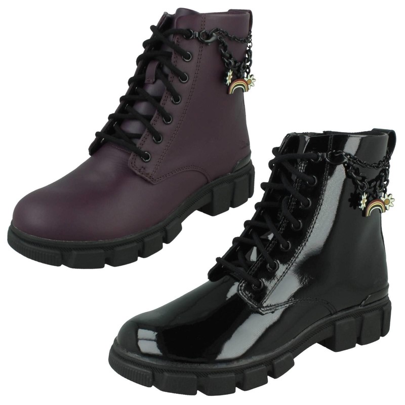 Girls Clarks Pendant Detail Ankle Boots' Evyn Pendant O'